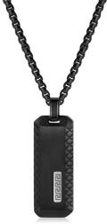 Thia Jewelry S. Steel Lant Inox Negru Thia Jewelry S. Steel Barbati (OOTB-MSP005-23)