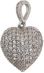 Rankine Pandantiv argint inima zirconii Stone (2502-TLY089-2)