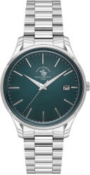 Santa Barbara Polo & Racquet Club Noble - Ceas Barbatesc Quartz Argintiu SB. 8.10010-5 (SB.8.10010-5) Ceas