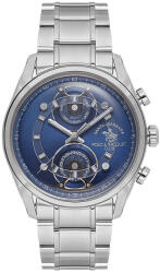 Santa Barbara Polo & Racquet Club Legend - Ceas Barbatesc Quartz Argintiu SB. 1.10666-2 (SB.1.10666-2) Ceas