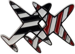 Rankine Brosa argint avioane colorate Planes (XZ0016-22)