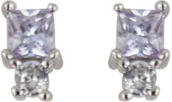THIA Jewelry Cercei argint eleganti Thia cu zirconiu mov (E8051-21)