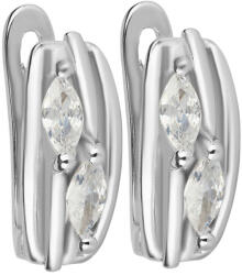 Rankine Cercei argint Elize cu zirconii albe (CAS4862-2)