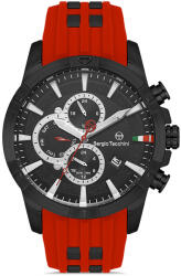 Sergio Tacchini Archivio - Ceas Barbatesc Quartz Rosu ST. 1.10226. 2 (ST.1.10226.2) Ceas