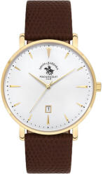 Santa Barbara Polo & Racquet Club Noble - Ceas Barbatesc Quartz Cafeniu SB. 8.10006. 5 (SB.8.10006.5) Ceas