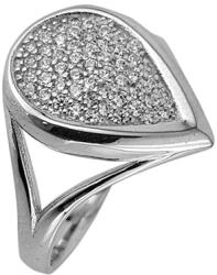 Rankine Inel argint tear cu zirconii albe, marime 59 (S3697I-59-2)