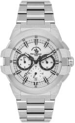 Santa Barbara Polo & Racquet Club Luxury - Ceas Barbatesc Quartz Argintiu SB. 1.10609. 1 (SB.1.10609.1) Ceas