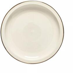 COSTA NOVA Lapos tányér Poterie 26 cm, krém-karamell színű