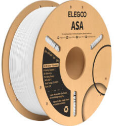 ELEGOO Accesoriu imprimanta 3D ELEGOO Filament ASA, White, 1 kg (50.203.0183)