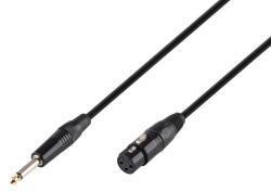 Somogyi Elektronic XLRFJACK5 audió kábel, XLR aljzat / JACK dugó, 5 m (XLRFJACK5)