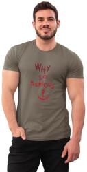 D&B Unisex Póló MO00078 Joker Katonai zöld-Méret M (MO00078JokerMilitaryGreenSizeM)