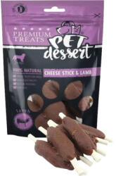Pet's Desert Pet s Dessert Recompensa pentru Caini Dog Cheese StickLamb, 80g LSL-03