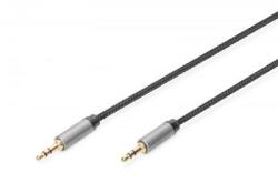 ASSMANN Cablu audio Digitus Nylon 1.8 m Gri (db-510110-018-s)