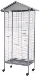 Inter-Zoo Pet Products Colivie pentru păsări Sento 78 x 48 x 156 cm GRI