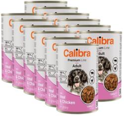 Calibra Calibra Dog Premium Adult with Veal & Chicken 12 x 1240 g