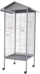 Inter-Zoo Pet Products Colivie pentru păsări Velio 78 x 75 x 165 cm GRI