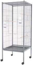  INTER-ZOO Pet Products Cușcă pentru păsări Elva GRI - 60 x 60 x 152 cm