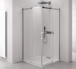 POLYSAN Zuhanysarok téglalap 100x90 cm Polysan Thron-line TL2090-5002 (TL2090-5002-SET)