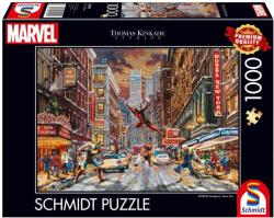 Schmidt Spiele Thomas Kinkade Studios: Marvel - Deadpool, Snow Day, Puzzle (1000 pieces) (59959) Puzzle