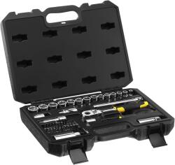 STANLEY Комплект тресчотка и вложки Stanley 3/8" 72 зъба с аксесоари (45 бр. ) STMT82829-1 (STMT82829-1)