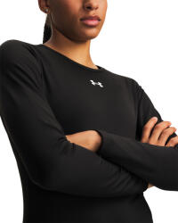 Under Armour ColdGear Crew Ultimate Black / White Női melegítőfelső XS