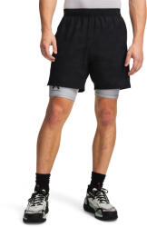 Under Armour Vanish Woven 2.0 6in Prnt Ultimate Black / Castlerock Férfirövidnadrág M