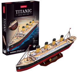 CubicFun - Puzzle 3D Nava medie Titanic 125 piese - CUT4045H (CUT4045H)
