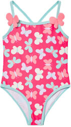 Losan model fluture fete costum de baie fuxia (1455B6)