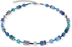 Coeur de Lion GeoCUBE® Iconic azúrkék női nyaklánc 2838/10-0729 (2838/10-0729)
