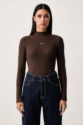 Guess Jeans longsleeve pentru femei din bumbac cu elastan 9BY2-BUDZL9_89X (W6BP06.K5471)