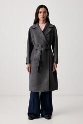 Max Mara női gyapjú kabát WKDRESINA - szürke 34