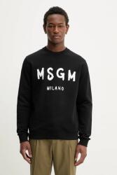 MSGM pamut melegítőfelső - fekete L