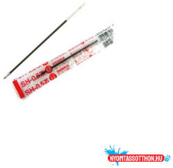 Golyóstoll betét ZEBRA SH (0, 5mm) piros (toll: H8000) (BAR_189730020)