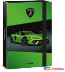  Füzetbox ARS UNA A/4 Lamborghini zöld 5522 (26) (BAR_252020104)