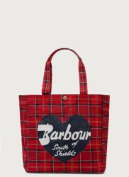 Barbour női pamut shopper - piros Univerzális méret
