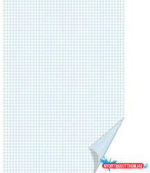  Karton kétoldalas HEYDA A/4 200g kockás világoskék 204774624 (BAR_440001706)