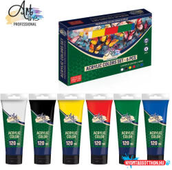  Akrilfesték szett ART LINE 6x 120ml ART075 (BAR_232724000)