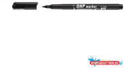  Rost OHP Top Marker permanent (1-1, 5mm) M fekete (BAR_224150013)