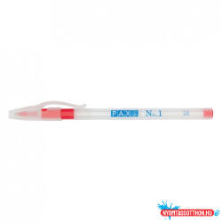  Golyóstoll PAX No. 1 (0, 7mm) piros (BAR_181180020)