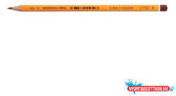  Grafit ceruza KOH-I-NOOR Blacksun 1770 B (BAR_172150001)