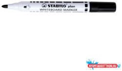  Táblafilc STABILO (2, 5-3, 5mm) kerekített végű fekete 641/46 (BAR_219980013)
