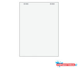  Flipchart papír sima (68x98cm) 20lap/tömb 5 tömb/dob PPF (BAR_025020150)