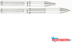  Golyóstoll ZEBRA SL-F1 (0, 24mm) metál fehér (BAR_182450090)