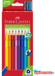  Színes ceruza 10/klt FABER-CASTELL Grip Junior háromszög 116510 (BAR_178450000)