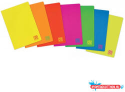  Füzet BLASETTI One Color Fluo A/5 80g 42l vonalas 8028 (BAR_150272303)