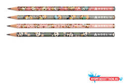  Grafit ceruza ADEL kerek Happy Animals 2B 2061000060000 (BAR_172300087)