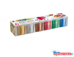  Tempera 6/klt ICO Süni tégelyes metál 25ml (BAR_232790100)