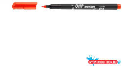  Rost OHP Top Marker permanent (1-1, 5mm) M piros (BAR_224150020)