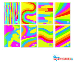  Füzet BLASETTI 8123 One Color Fantafluo A/4 80g 42l vonalas 8123 (BAR_150272271)