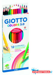  Színes ceruza 12/klt GIOTTO Colors 3.0 276600 (BAR_178743000)